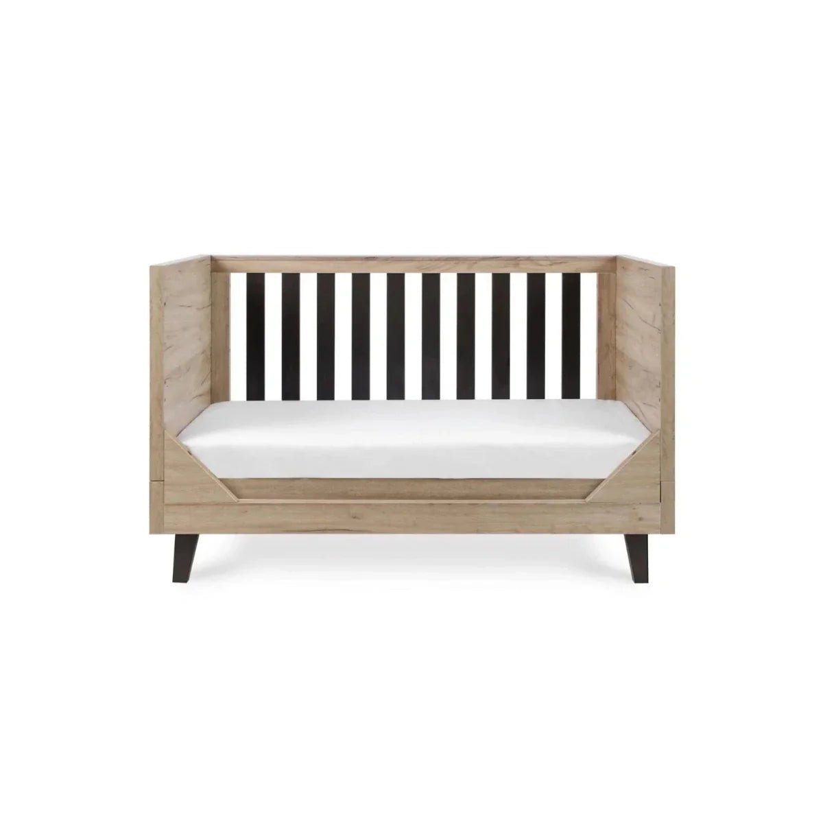 Tutti Bambini Como Cot Bed - Distressed Oak/Slate Grey | Luxury Home Accessories | Heulog Glow