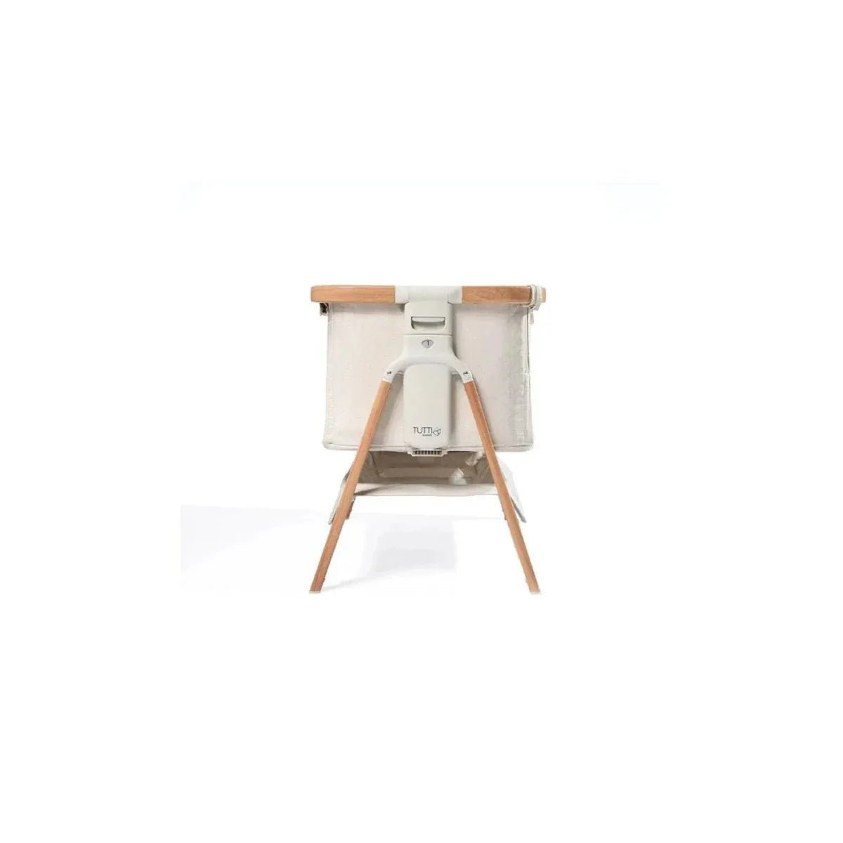 Tutti Bambini CoZee Air Bedside Crib - Scandinavian Walnut/Ecru | Luxury Home Accessories | Heulog Glow