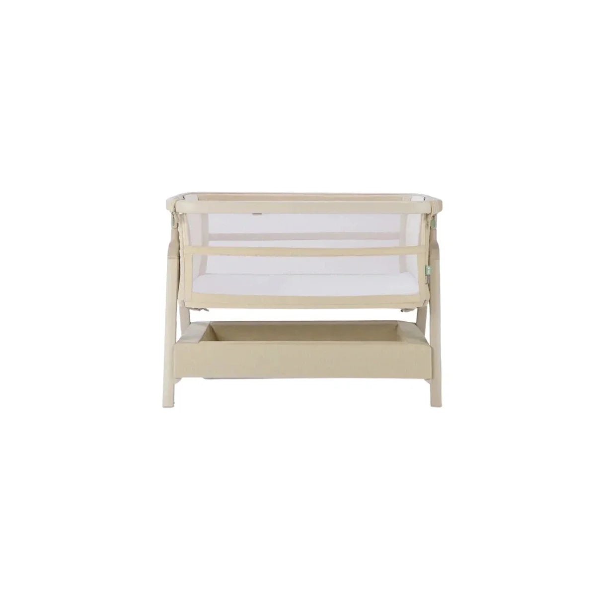 Tutti Bambini CoZee Zen Bedside Crib - Sand | Luxury Home Accessories | Heulog Glow