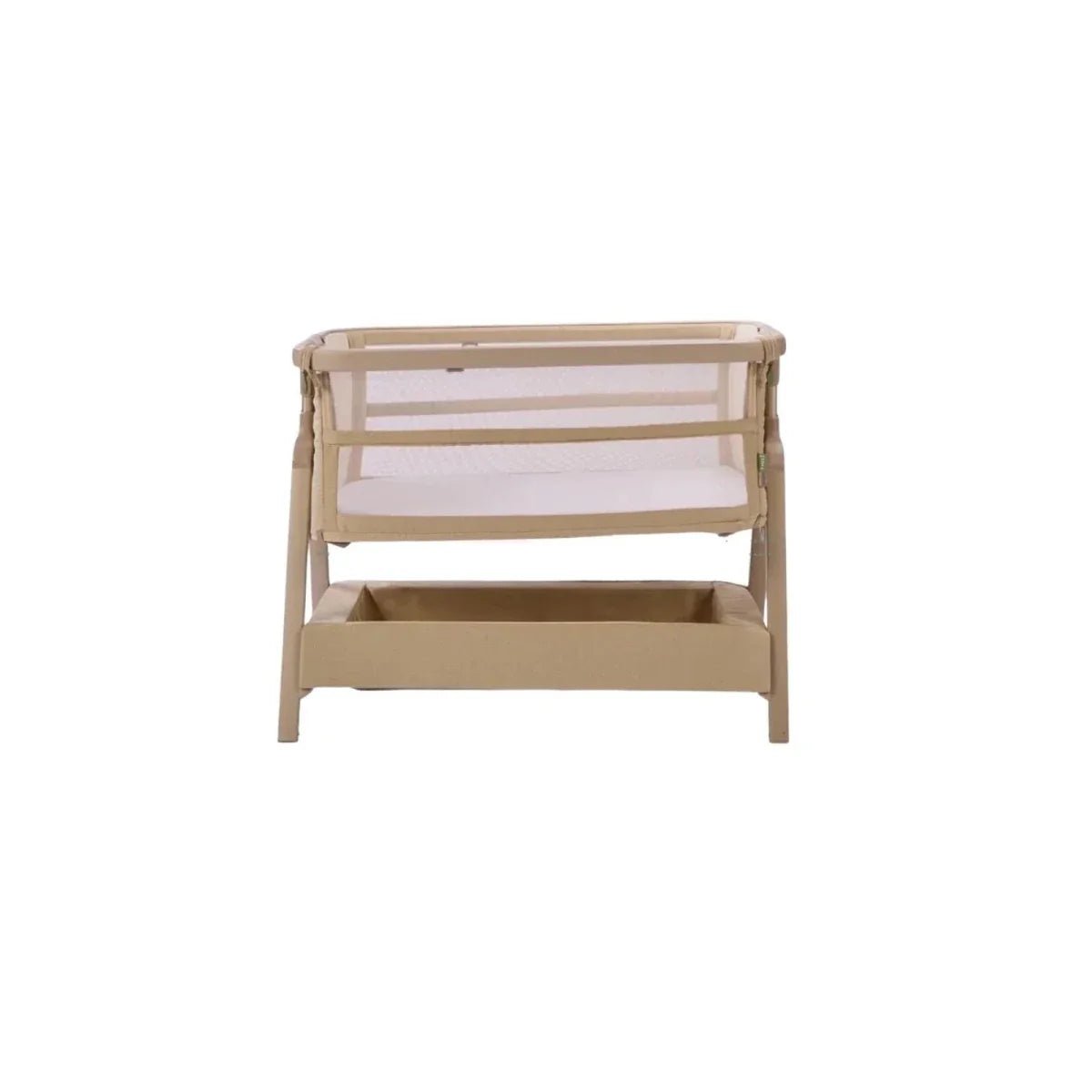 Tutti Bambini CoZee Zen Bedside Crib - Sand | Luxury Home Accessories | Heulog Glow