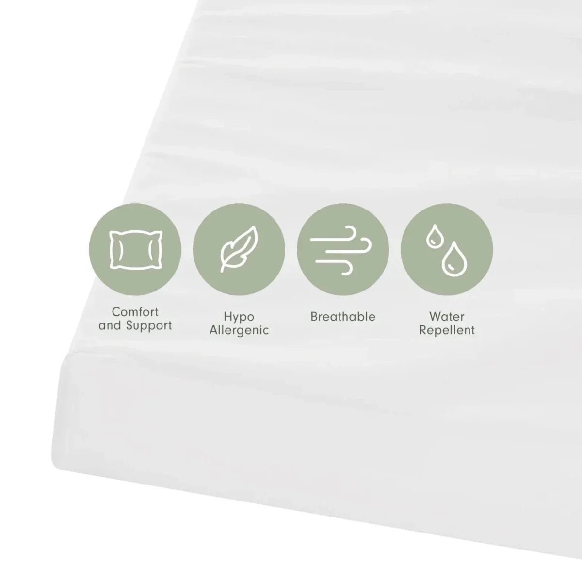Tutti Bambini Eco Fibre Deluxe Cot Bed Mattress 70x140cm | Luxury Home Accessories | Heulog Glow