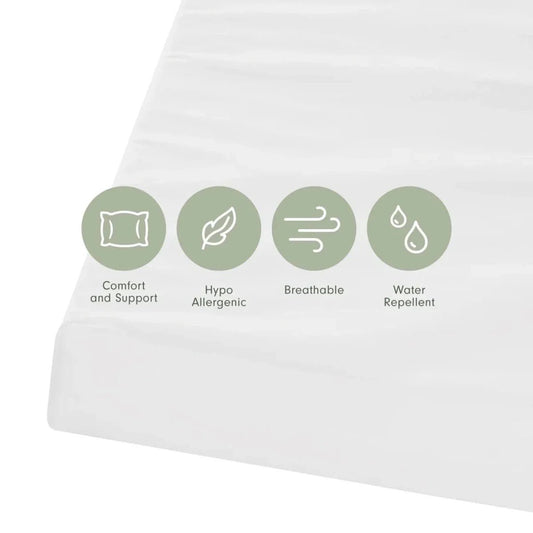 Tutti Bambini Eco Fibre Deluxe Cot Bed Mattress 70x140cm | Luxury Home Accessories | Heulog Glow