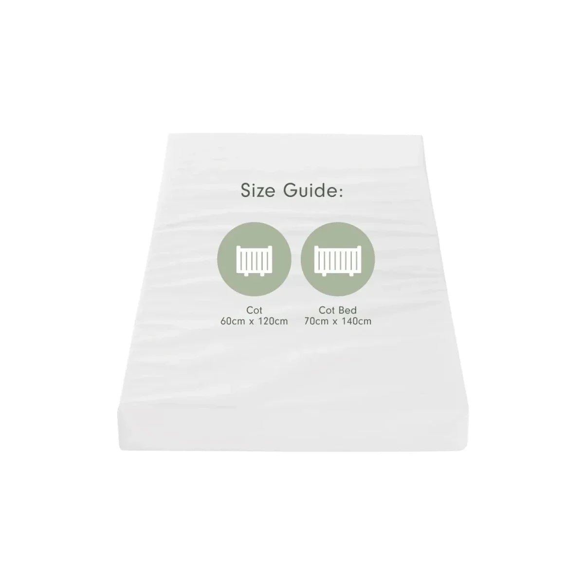 Tutti Bambini Eco Fibre Deluxe Cot Bed Mattress 70x140cm | Luxury Home Accessories | Heulog Glow