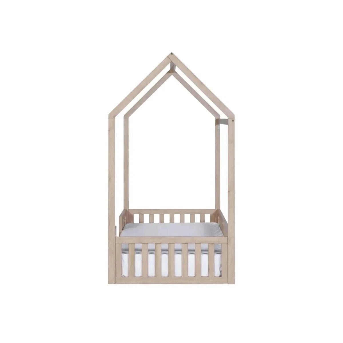 Tutti Bambini Grande Casa Montessori Toddler Floor Bed 90x200cm - Harvest Oak | Luxury Home Accessories | Heulog Glow