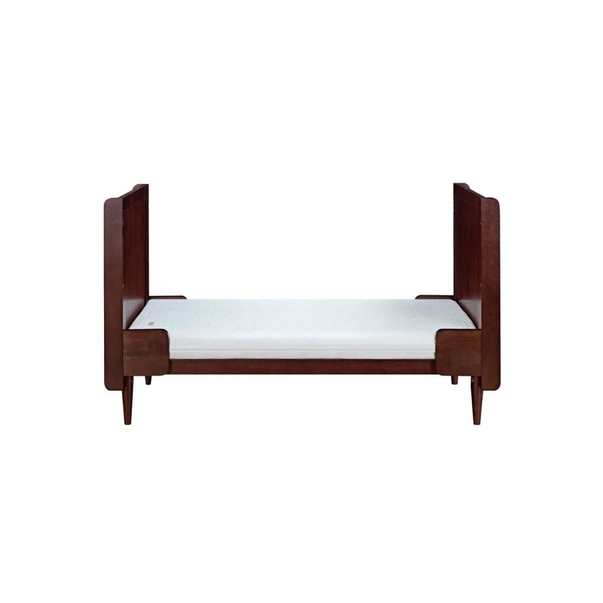 Tutti Bambini Japandi Cot Bed - Warm Walnut | Luxury Home Accessories | Heulog Glow