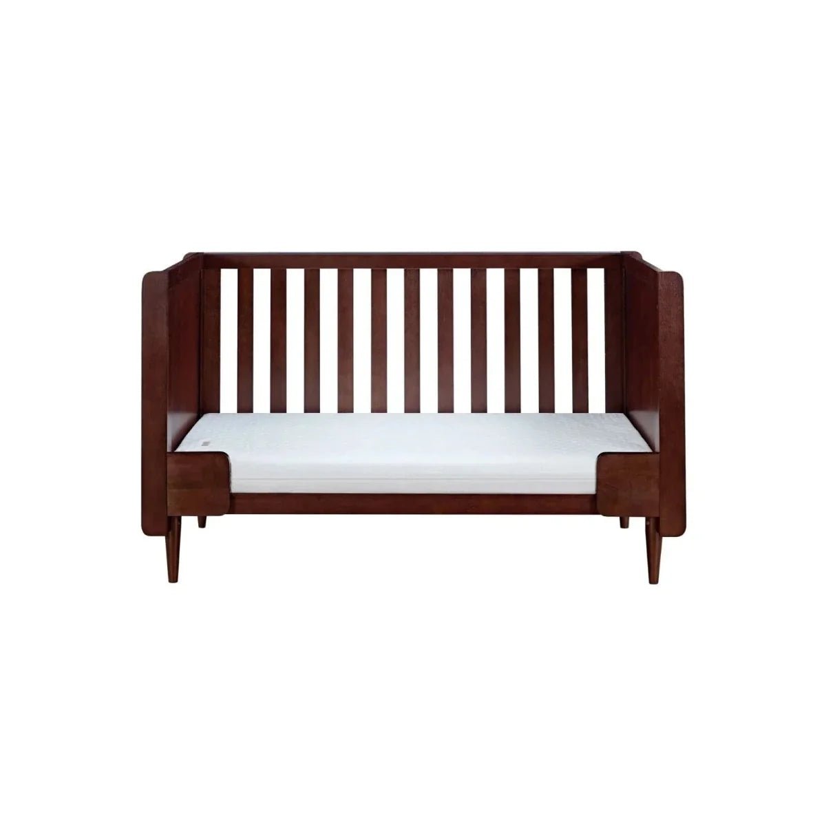 Tutti Bambini Japandi Cot Bed - Warm Walnut | Luxury Home Accessories | Heulog Glow