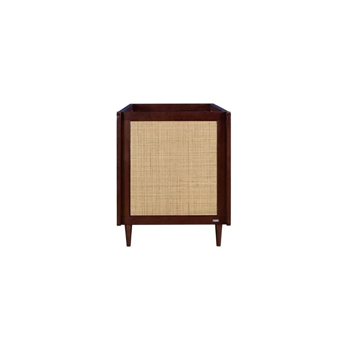 Tutti Bambini Japandi Cot Bed - Warm Walnut | Luxury Home Accessories | Heulog Glow
