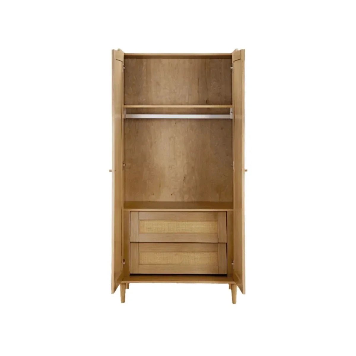 Tutti Bambini Japandi Wardrobe - Light Oak | Luxury Home Accessories | Heulog Glow