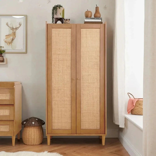 Tutti Bambini Japandi Wardrobe - Light Oak | Luxury Home Accessories | Heulog Glow