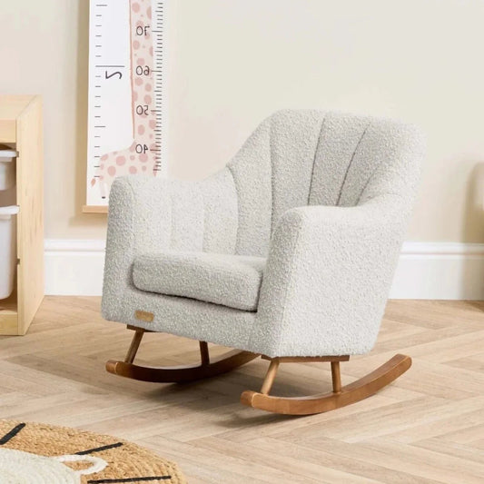 Tutti Bambini Jonah Mini Me Children's Rocking Chair - Boucle Mushroom | Luxury Home Accessories | Heulog Glow