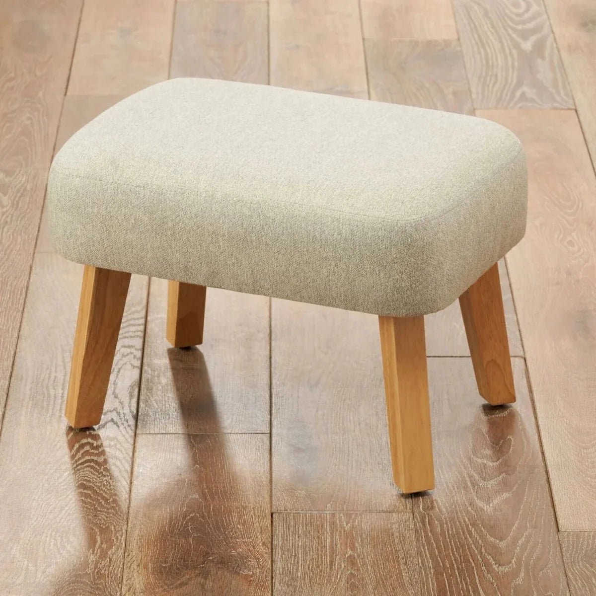Tutti Bambini Jonah Rocking Chair & Foot Stool - Pebble | Luxury Home Accessories | Heulog Glow
