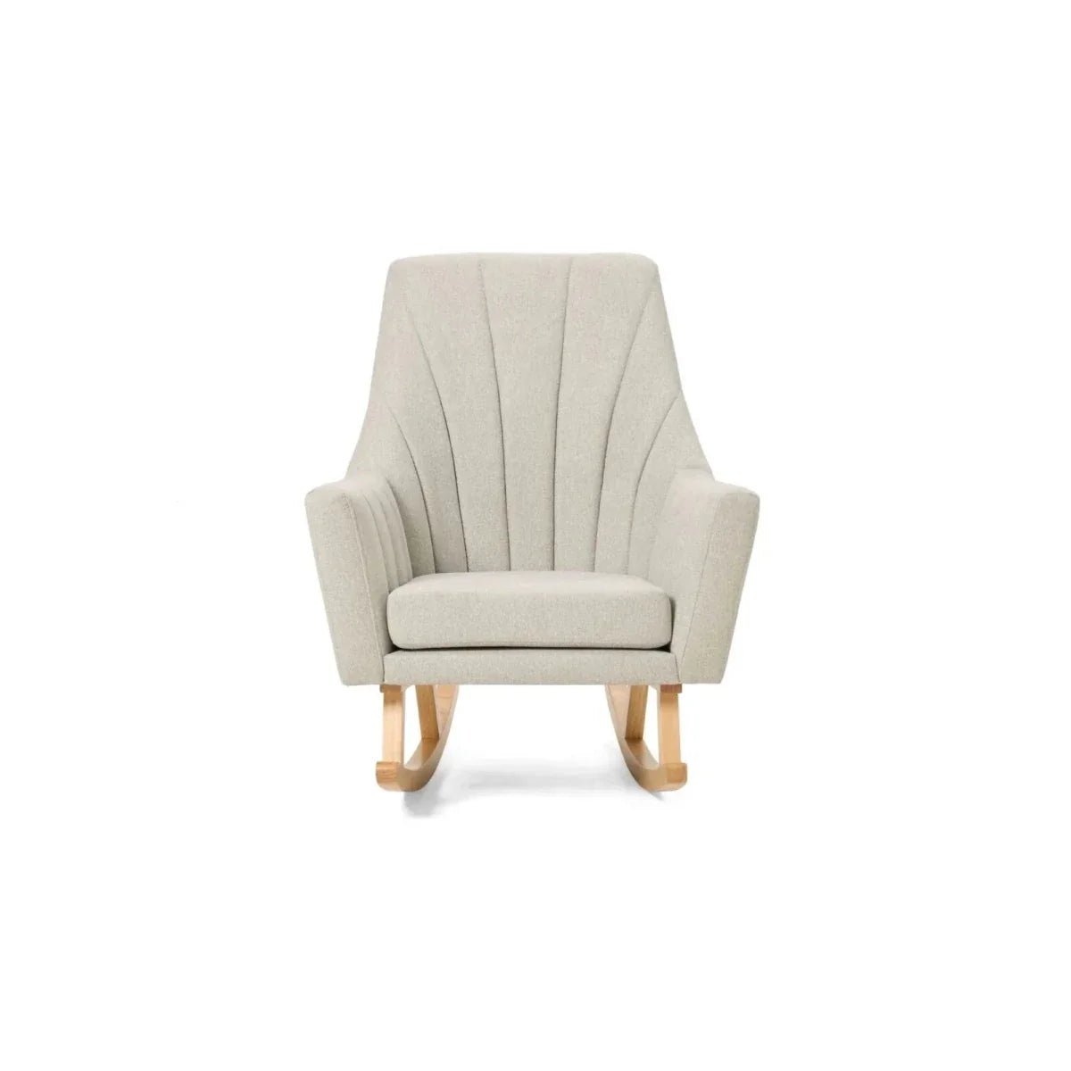 Tutti Bambini Jonah Rocking Chair & Foot Stool - Pebble | Luxury Home Accessories | Heulog Glow