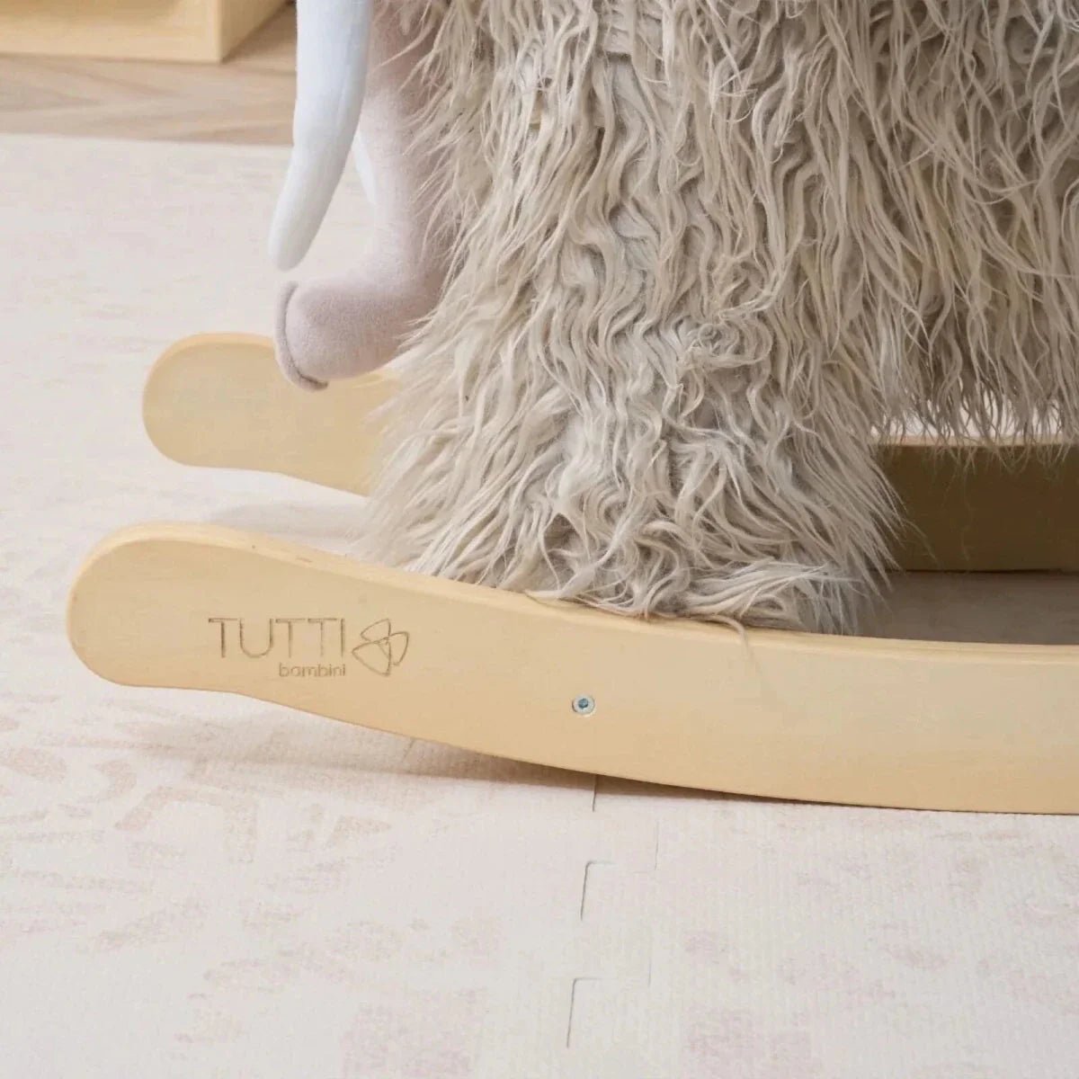 Tutti Bambini Mimi the Woolly Mammoth Rocking Toy | Luxury Home Accessories | Heulog Glow
