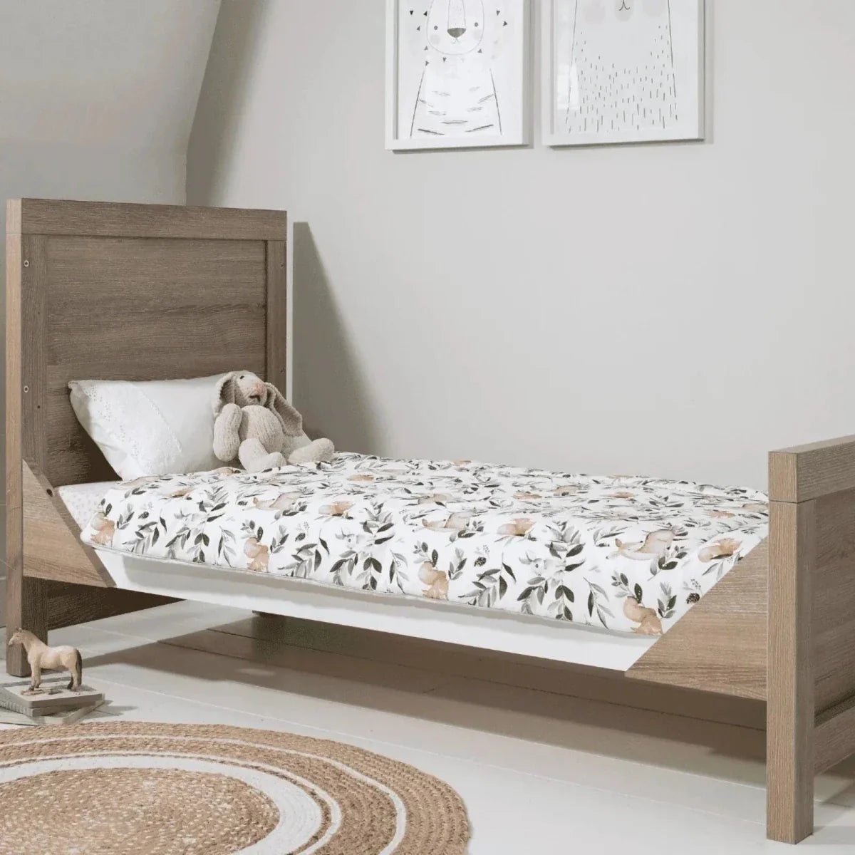 Tutti Bambini Modena 2 pcs Room Set - White/Oak | Luxury Home Accessories | Heulog Glow