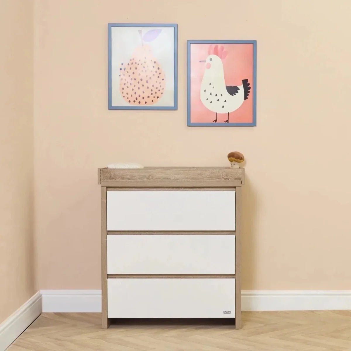 Tutti Bambini Modena 2 pcs Room Set - White/Oak | Luxury Home Accessories | Heulog Glow