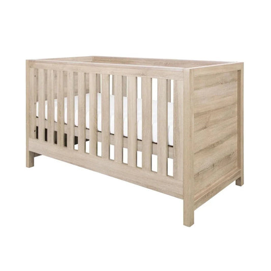 Tutti Bambini Modena 3-in-1 Cot Bed - Oak | Luxury Home Accessories | Heulog Glow
