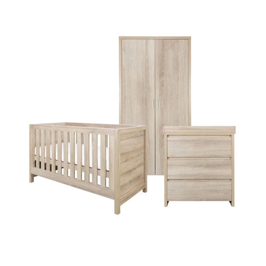 Tutti Bambini Modena 3 pcs Room Set - Oak | Luxury Home Accessories | Heulog Glow