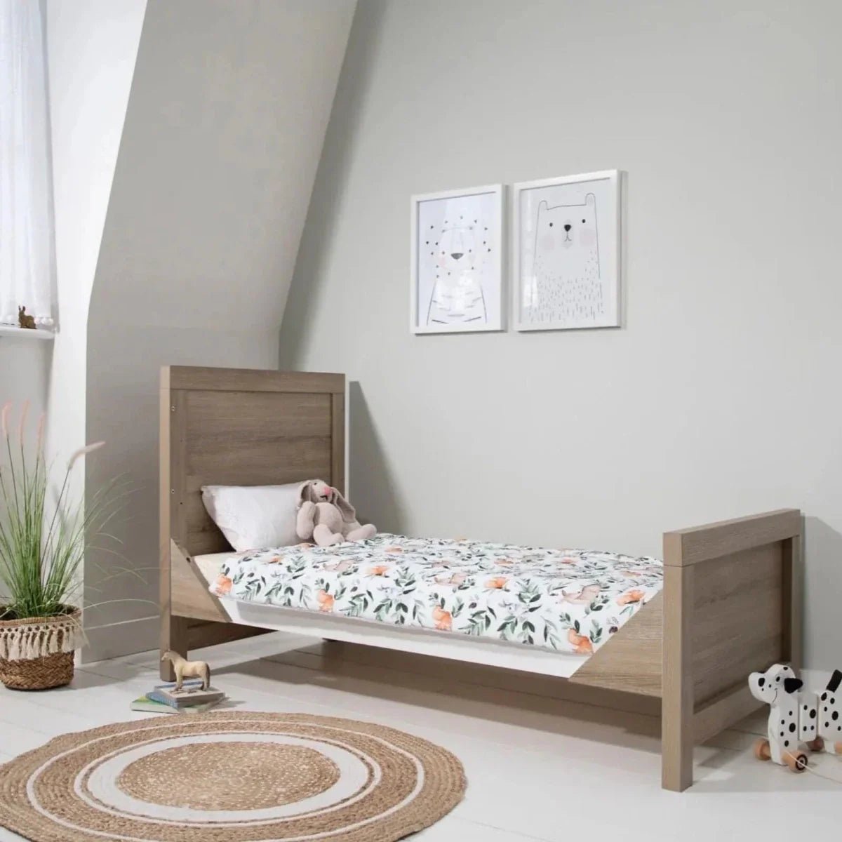 Tutti Bambini Modena 3 pcs Room Set - White/Oak | Luxury Home Accessories | Heulog Glow