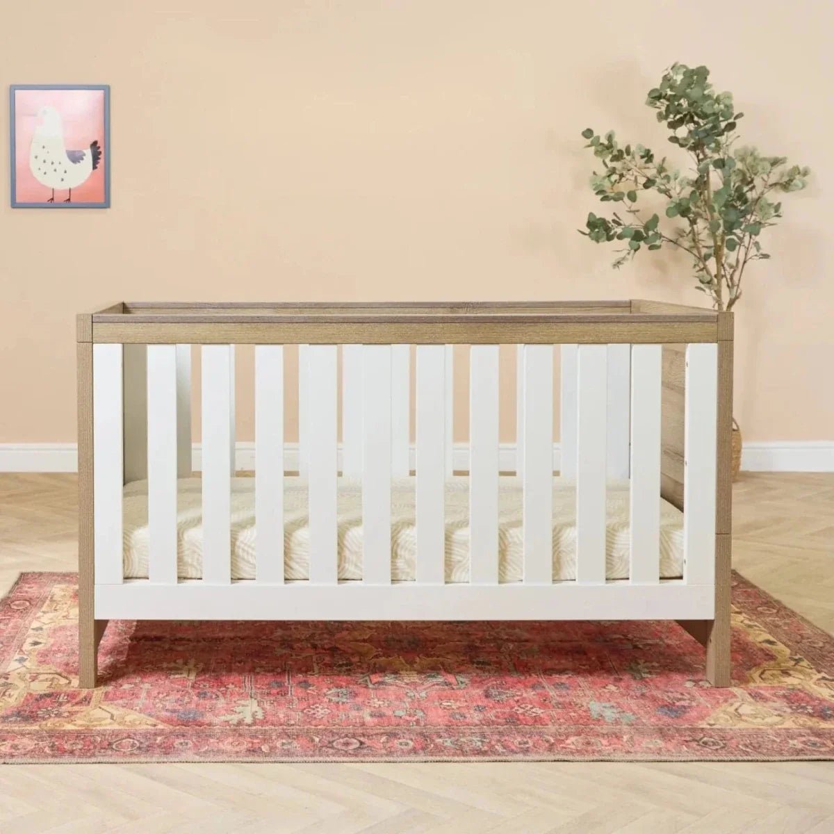 Tutti Bambini Modena 3 pcs Room Set - White/Oak | Luxury Home Accessories | Heulog Glow