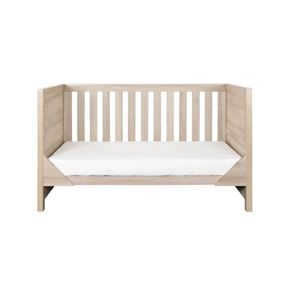Tutti Bambini Modena 3 Piece Room Set with Sprung Fibre Mattress - Oak | Luxury Home Accessories | Heulog Glow
