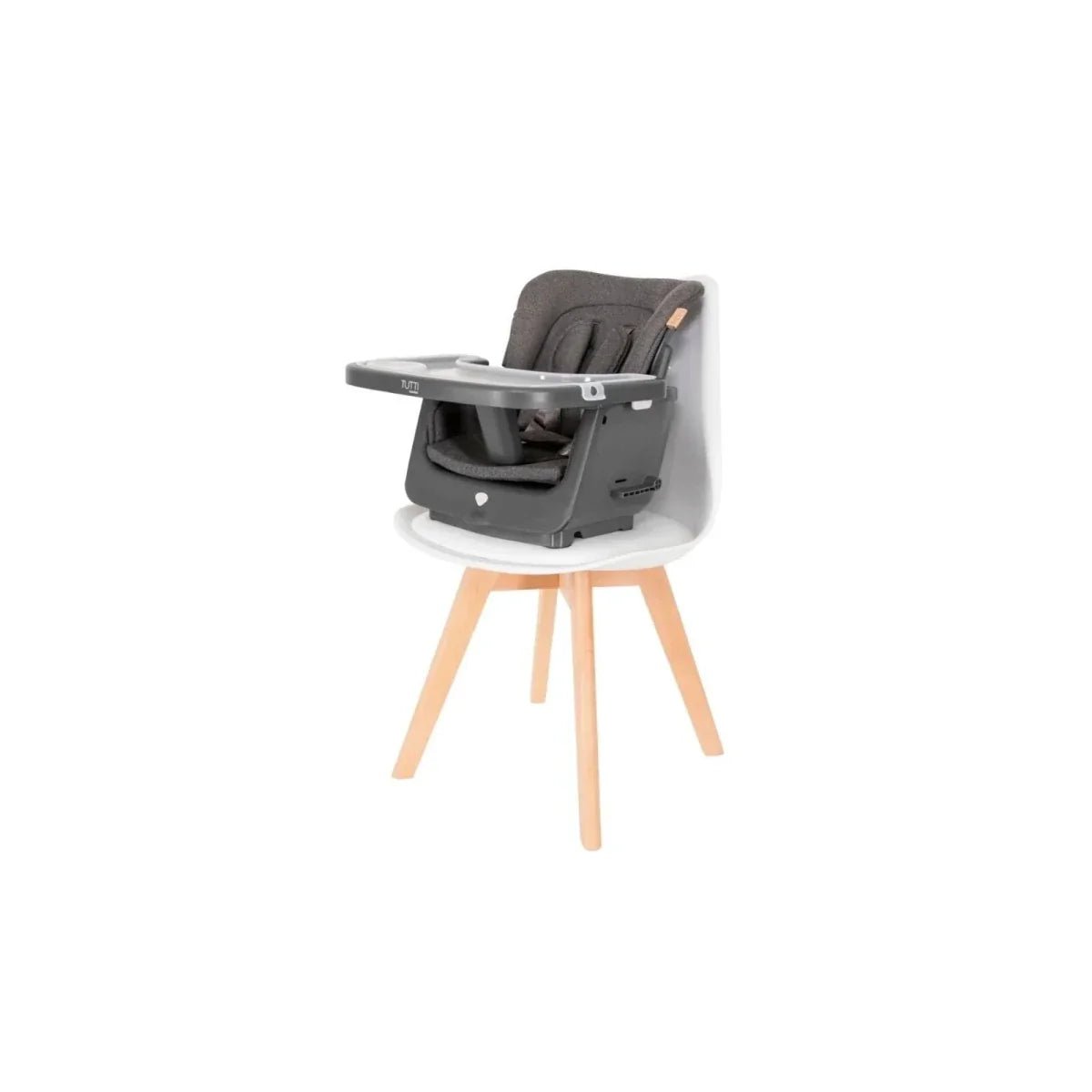 Tutti Bambini Nova Birth to 12 Years Complete Highchair Package - Grey/Oak | Luxury Home Accessories | Heulog Glow