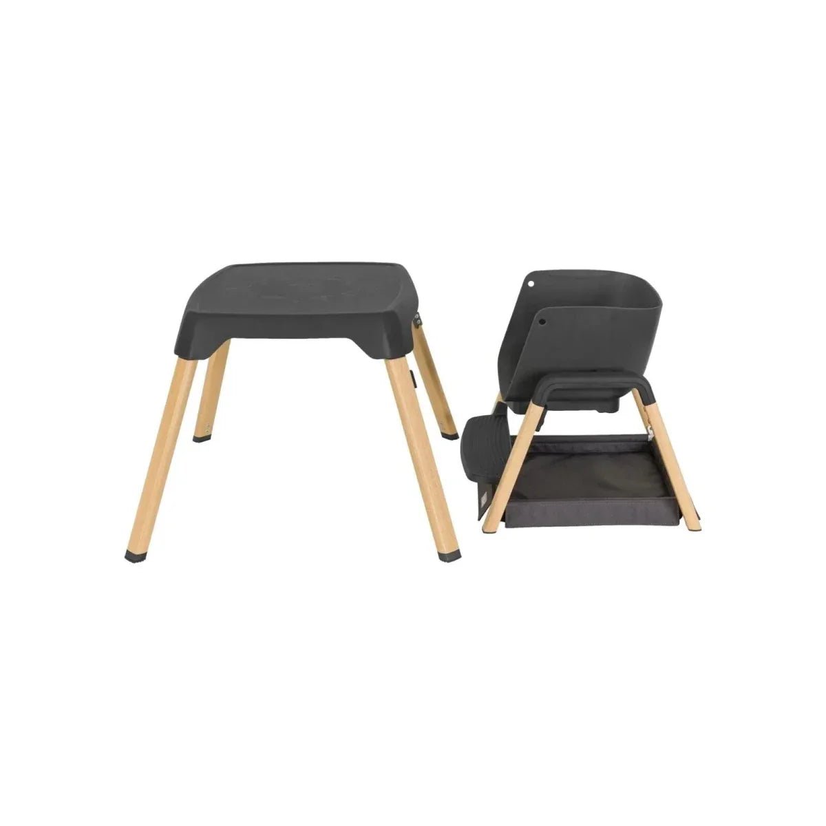 Tutti Bambini Nova Evolutionary Highchair - Grey/Oak | Luxury Home Accessories | Heulog Glow
