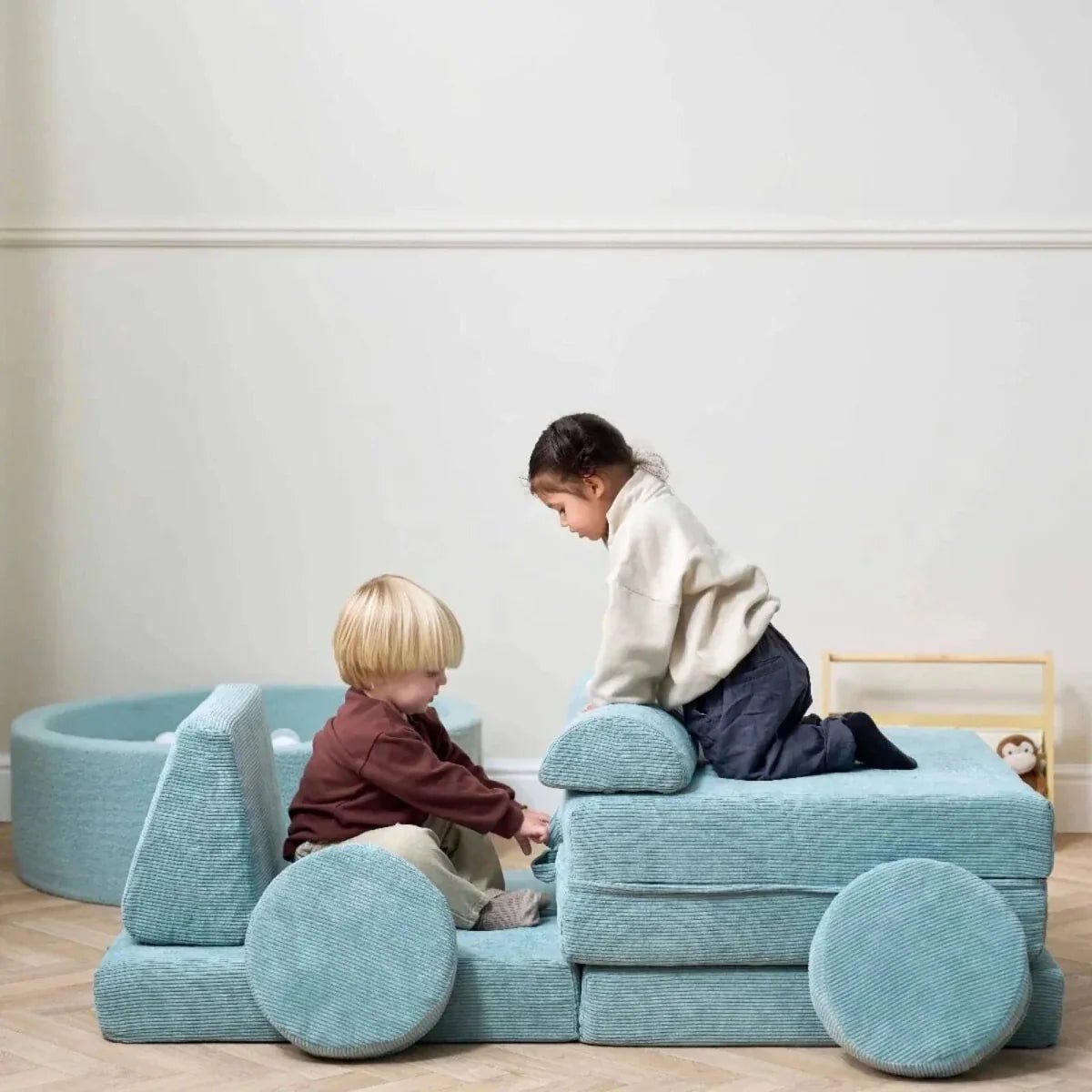 Tutti Bambini Playrama Montessori Kids Play Sofa - Ocean Stone | Luxury Home Accessories | Heulog Glow