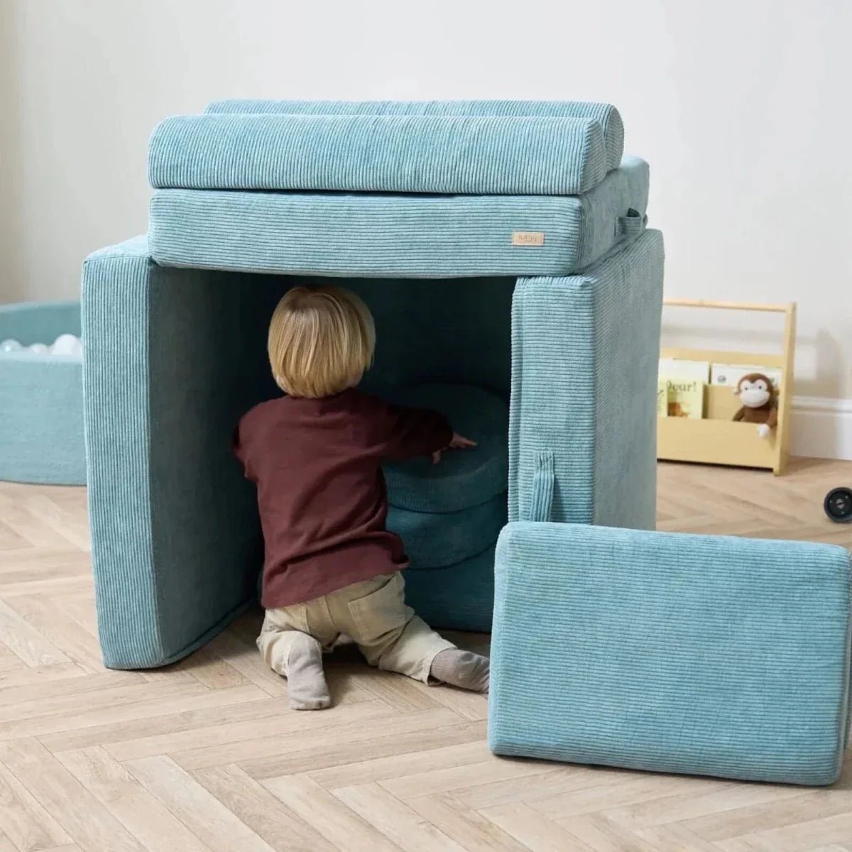 Tutti Bambini Playrama Montessori Kids Play Sofa - Ocean Stone | Luxury Home Accessories | Heulog Glow