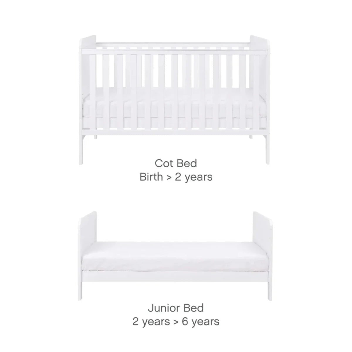 Tutti Bambini Rio 2 pcs Room Set - White | Luxury Home Accessories | Heulog Glow
