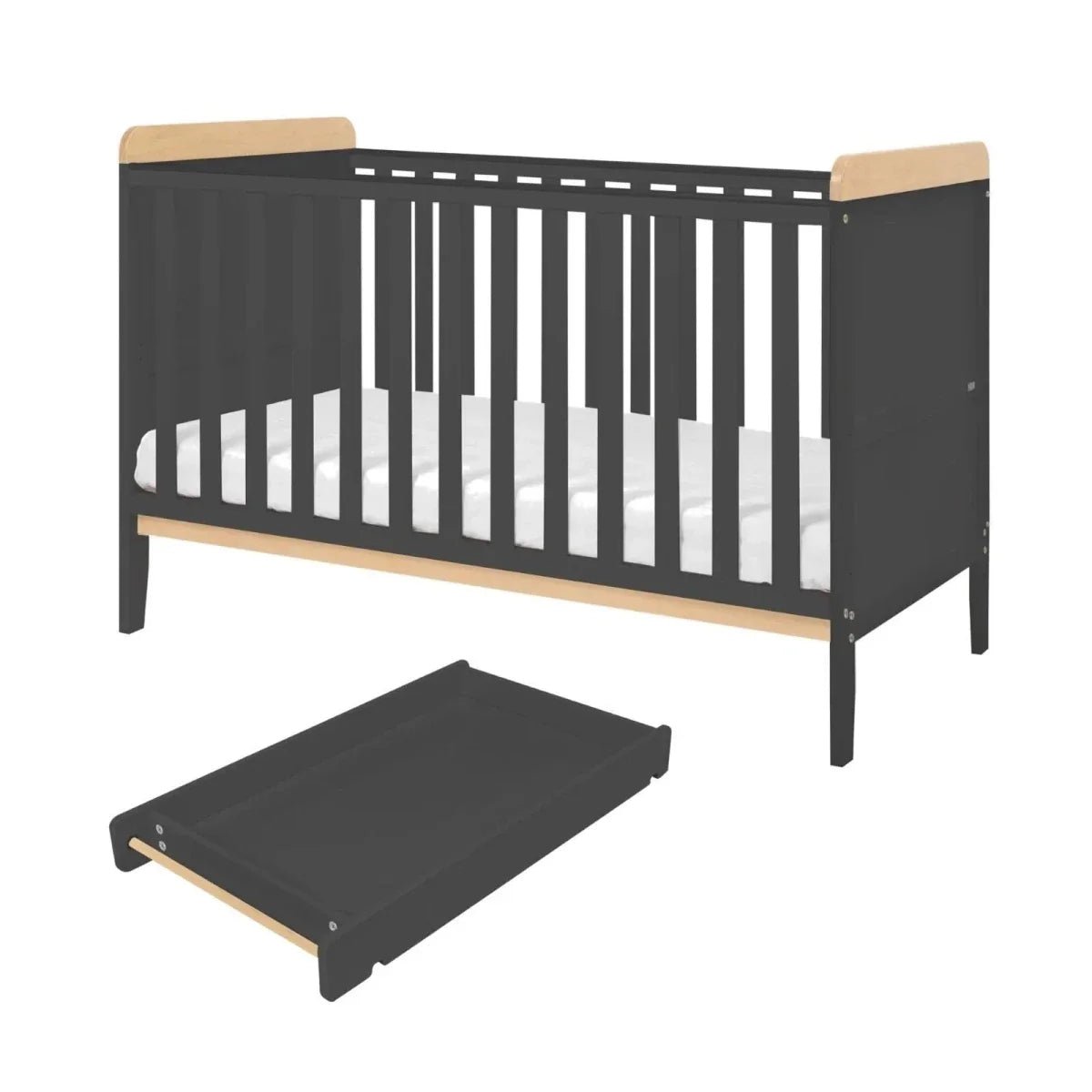 Tutti Bambini Rio 3 pcs Room Set - Dove Grey/Honey Oak | Luxury Home Accessories | Heulog Glow