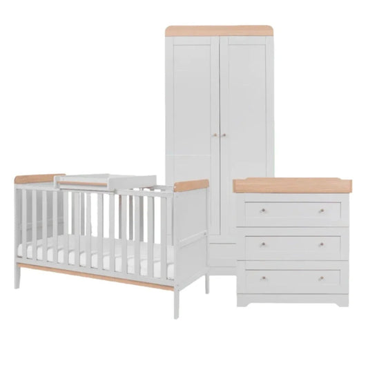 Tutti Bambini Rio 3 pcs Room Set - Slate/Honey Oak | Luxury Home Accessories | Heulog Glow