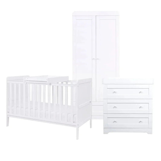 Tutti Bambini Rio 3 pcs Room Set - White | Luxury Home Accessories | Heulog Glow