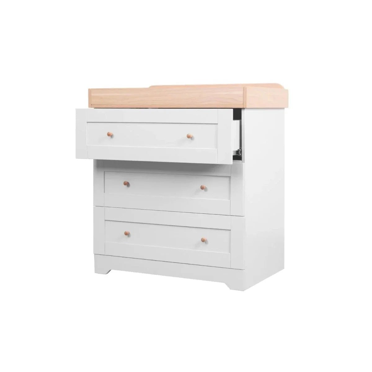Tutti Bambini Rio Chest Changer - Dove Grey/Honey Oak | Luxury Home Accessories | Heulog Glow