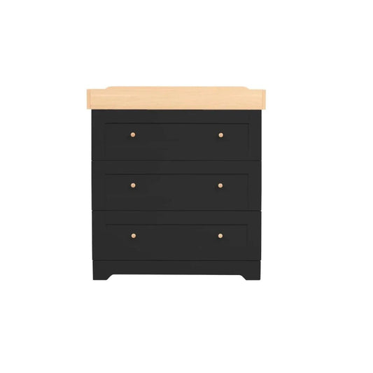 Tutti Bambini Rio Chest Changer - Slate/Honey Oak | Luxury Home Accessories | Heulog Glow