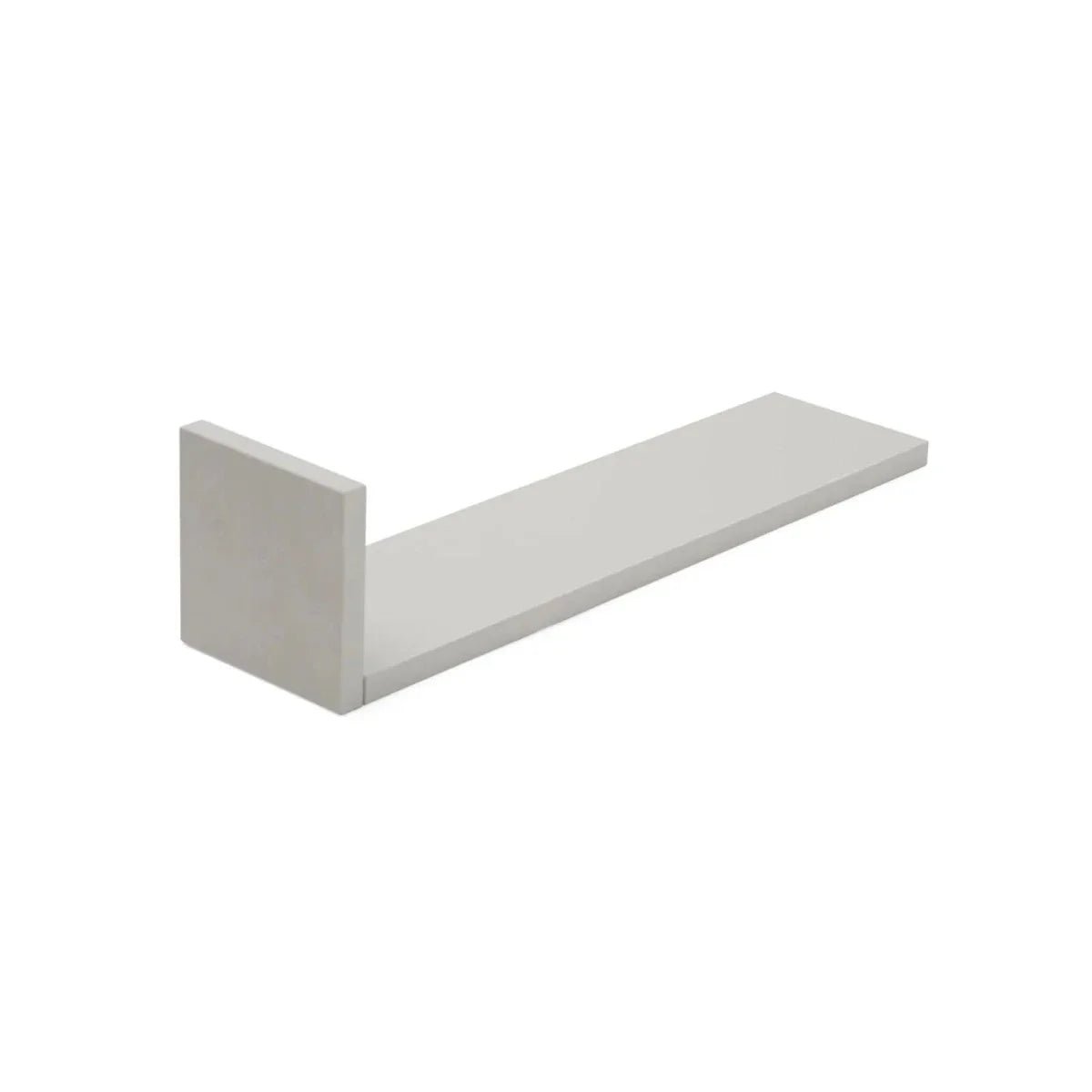 Tutti Bambini Rio Set of Three L-Shaped Wall Shelves - Dove Grey | Luxury Home Accessories | Heulog Glow