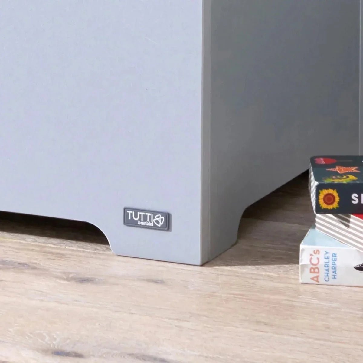 Tutti Bambini Rio Toy Box - Dove Grey/Honey Oak | Luxury Home Accessories | Heulog Glow
