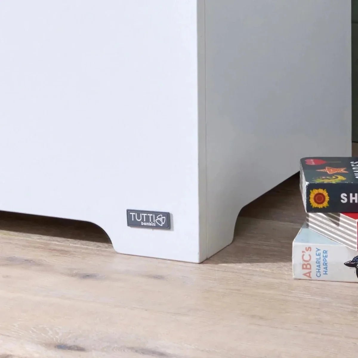 Tutti Bambini Rio Toy Box - White/Dove Grey | Luxury Home Accessories | Heulog Glow