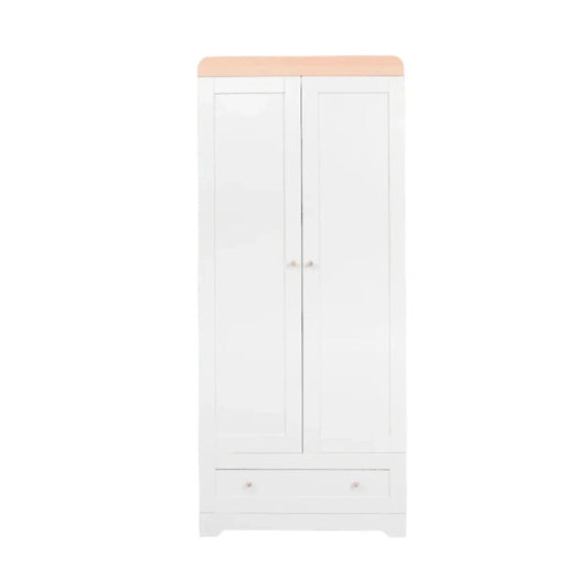 Tutti Bambini Rio Wardrobe - Dove Grey/Honey Oak | Luxury Home Accessories | Heulog Glow