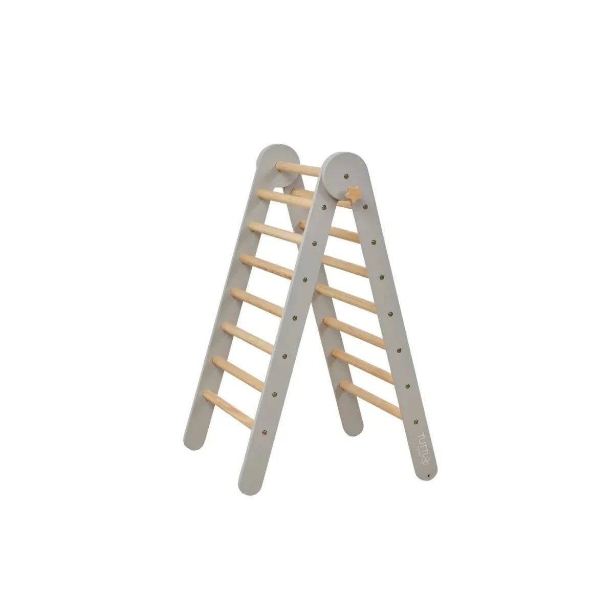 Tutti Bambini Scala Montessori 3-in-1 Pikler Climbing Frame with Climbing Wall - Mushroom | Luxury Home Accessories | Heulog Glow