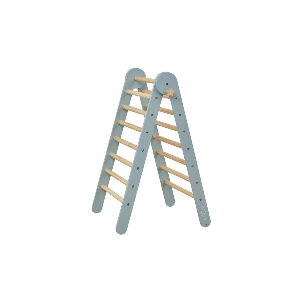 Tutti Bambini Scala Montessori 3-in-1 Pikler Climbing Frame with Climbing Wall - Ocean Stone | Luxury Home Accessories | Heulog Glow