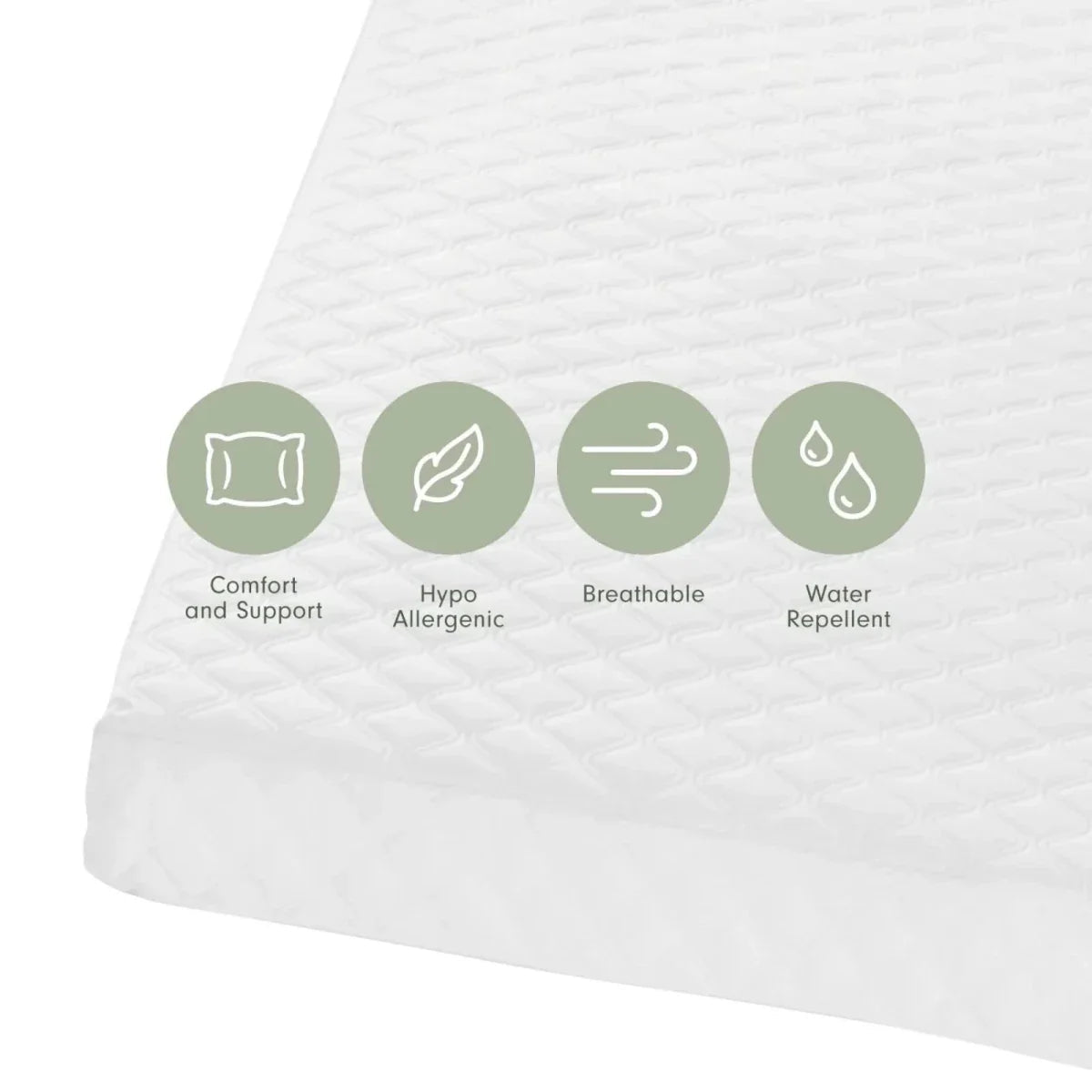 Tutti Bambini Sprung Cot Bed Mattress 70x140cm | Luxury Home Accessories | Heulog Glow