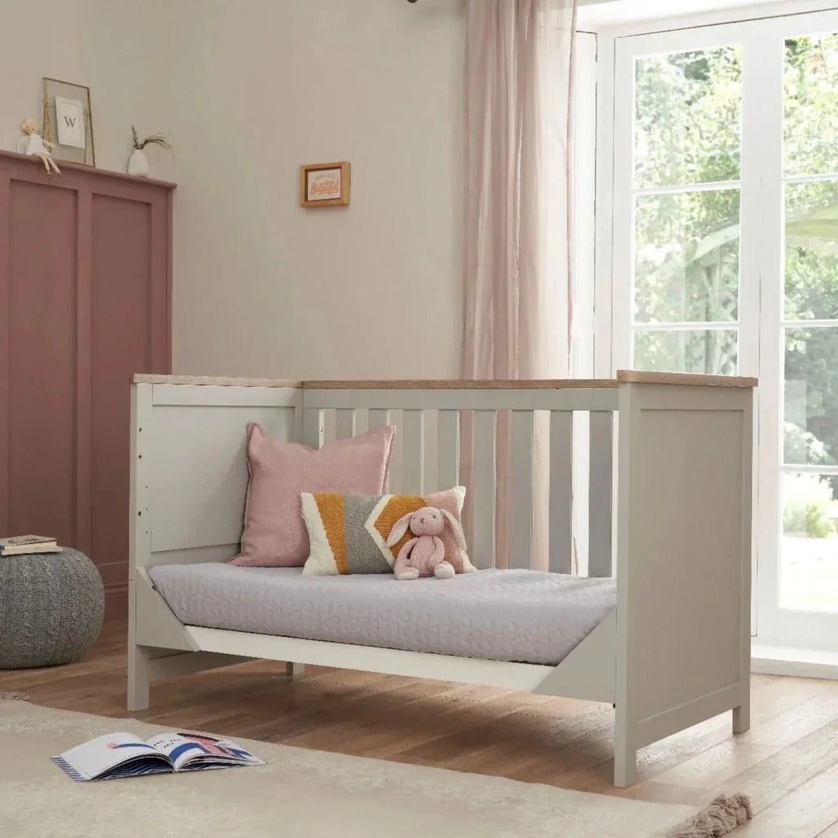 Tutti Bambini Verona 2 pcs Room Set - Dove Grey/Oak | Luxury Home Accessories | Heulog Glow