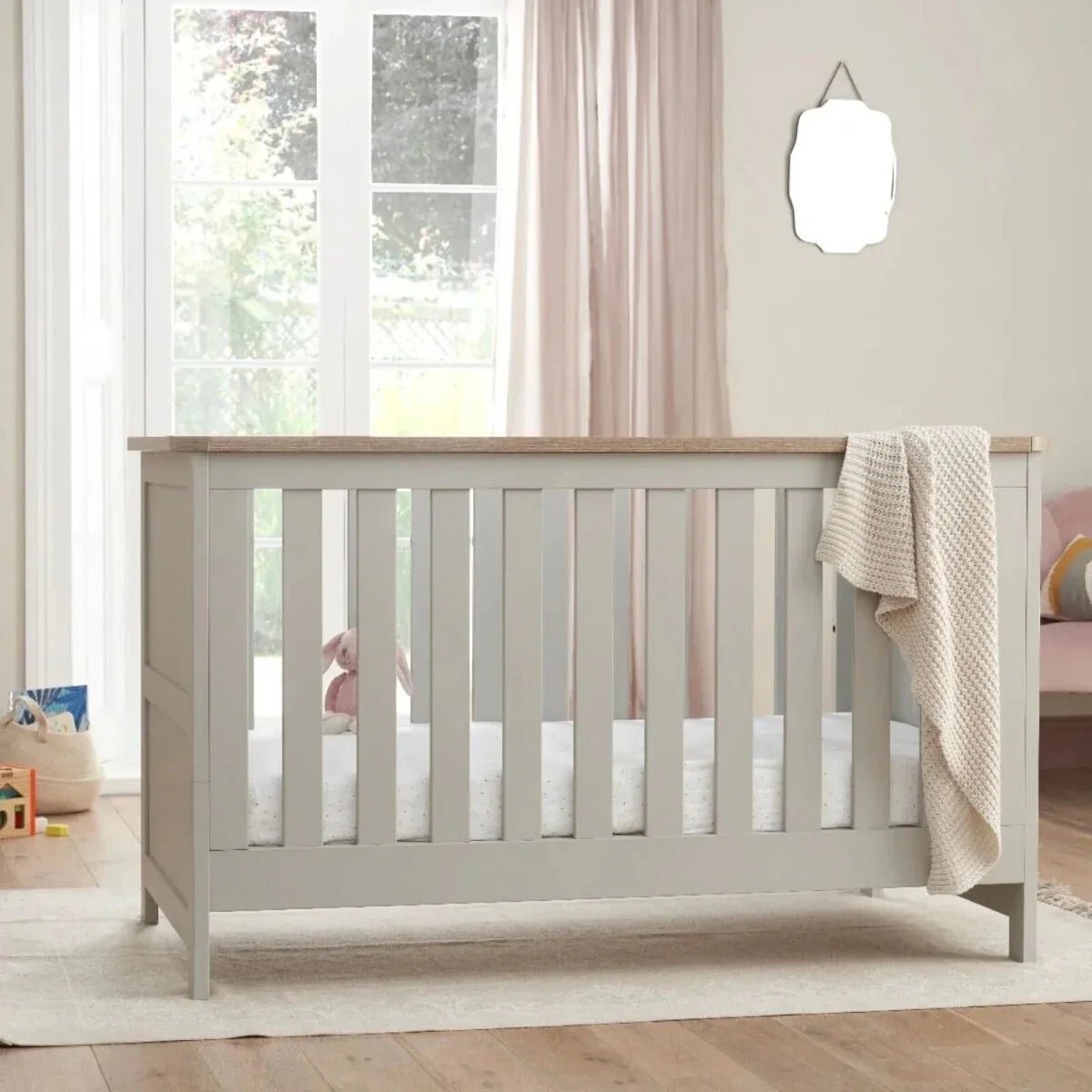Tutti Bambini Verona 2 pcs Room Set - Dove Grey/Oak | Luxury Home Accessories | Heulog Glow