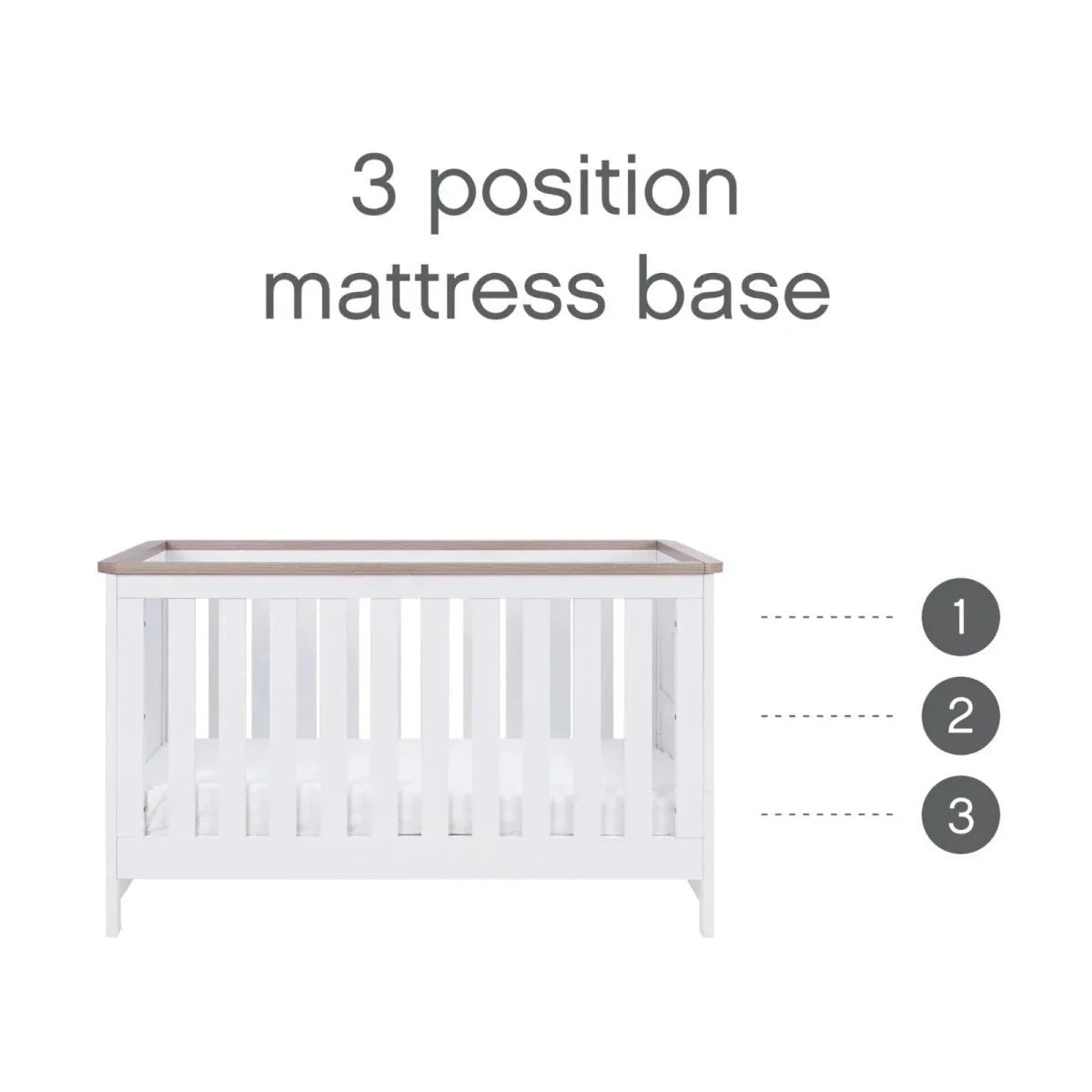 Tutti Bambini Verona 2 pcs Room Set - White/Oak | Luxury Home Accessories | Heulog Glow