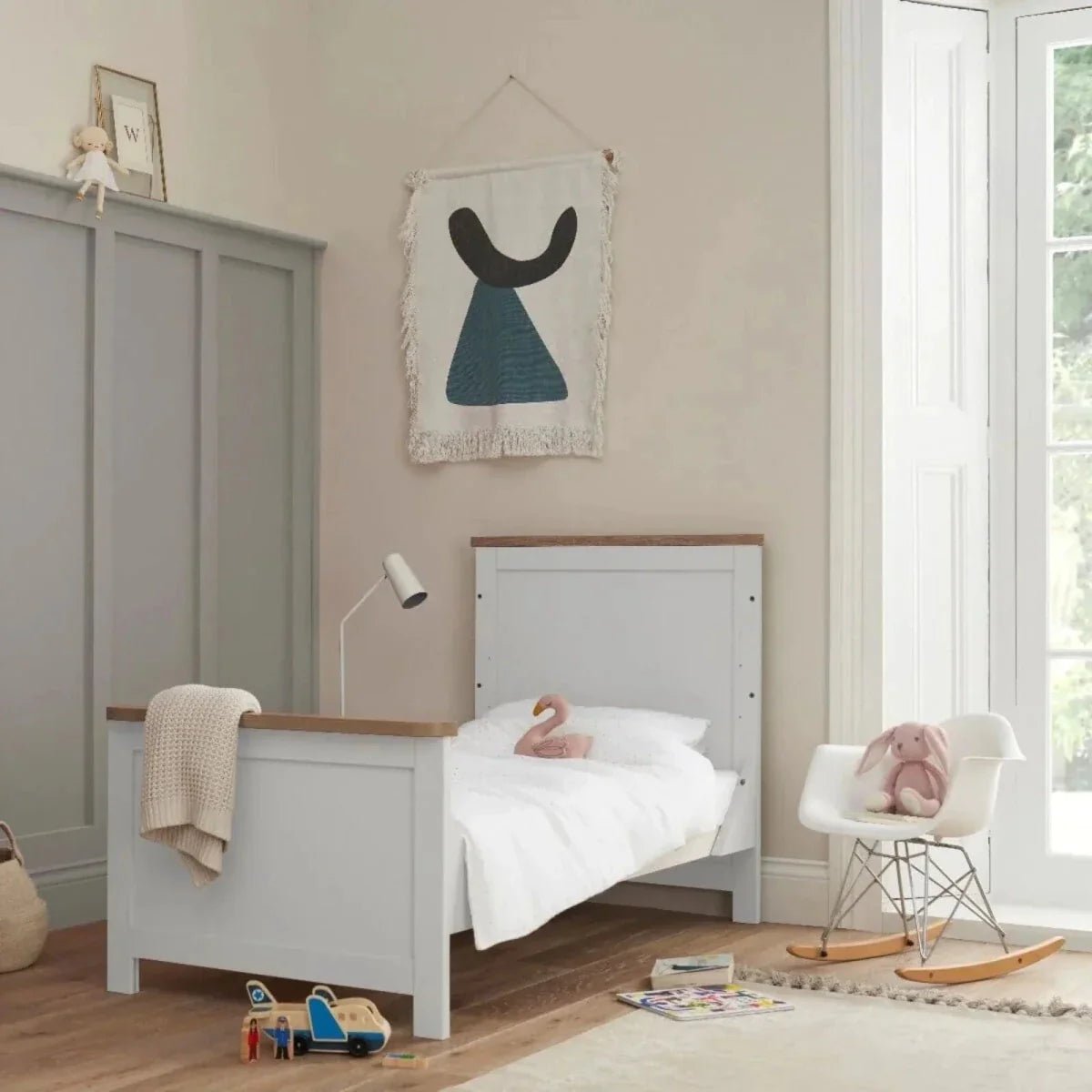 Tutti Bambini Verona 3 pcs Room Set - White/Oak | Luxury Home Accessories | Heulog Glow