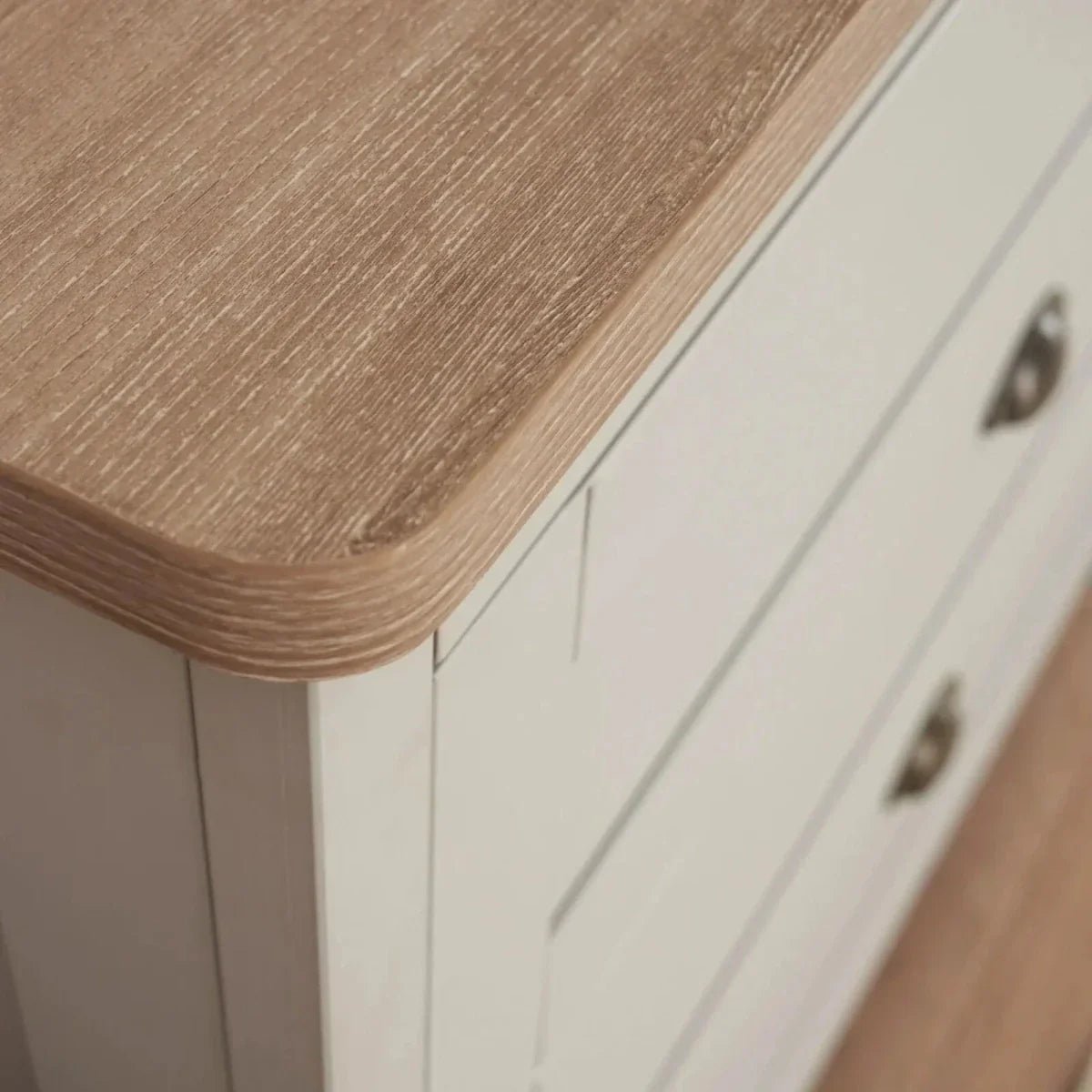 Tutti Bambini Verona Chest Changer - Dove Grey/Oak | Luxury Home Accessories | Heulog Glow