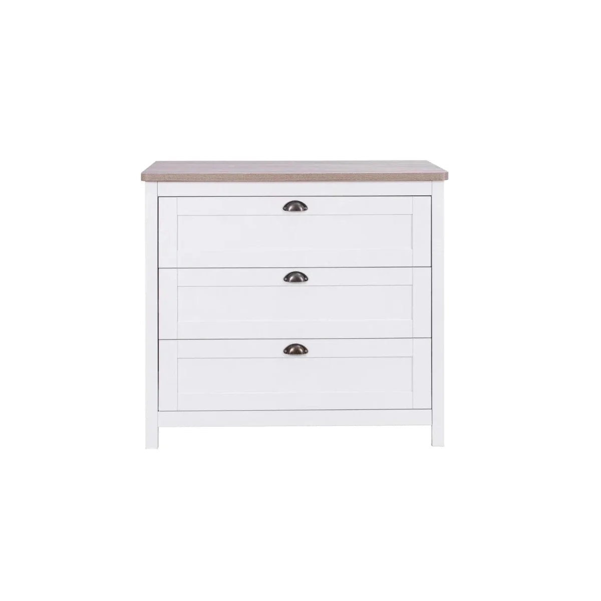 Tutti Bambini Verona Chest Changer - White/Oak | Luxury Home Accessories | Heulog Glow