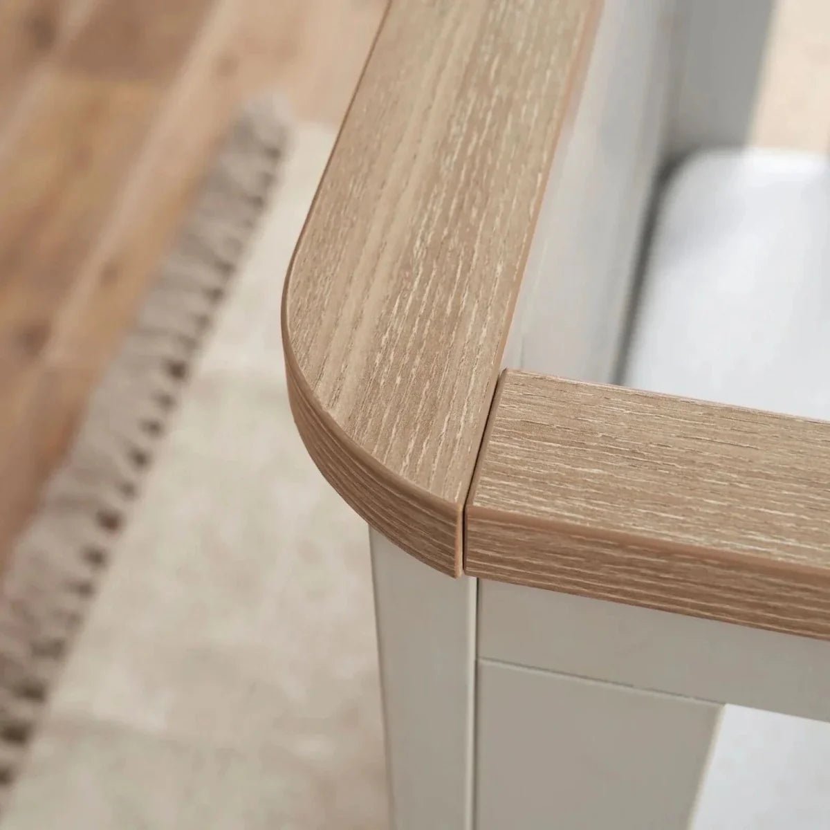 Tutti Bambini Verona Cot Bed - White/Oak | Luxury Home Accessories | Heulog Glow
