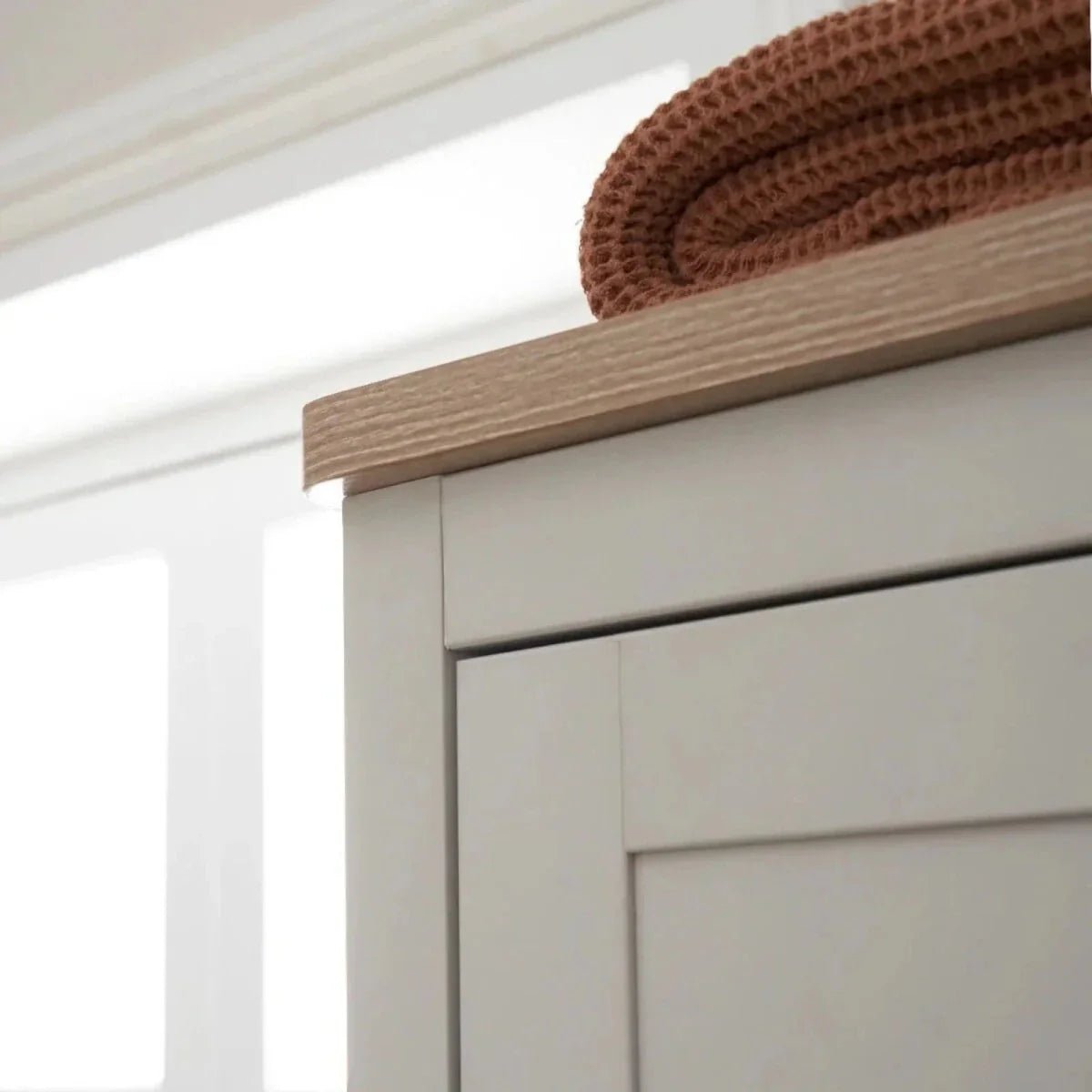 Tutti Bambini Verona Wardrobe - Dove Grey/Oak | Luxury Home Accessories | Heulog Glow