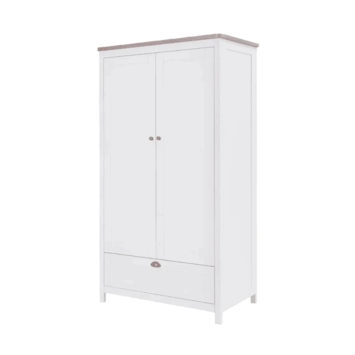 Tutti Bambini Verona Wardrobe - White/Oak | Luxury Home Accessories | Heulog Glow